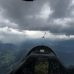 Flugwegposition um 13:14:34: Aufgenommen in der Nähe von Rottenmann, Österreich in 2928 Meter